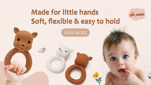 Significance of using natural food grade latex toys